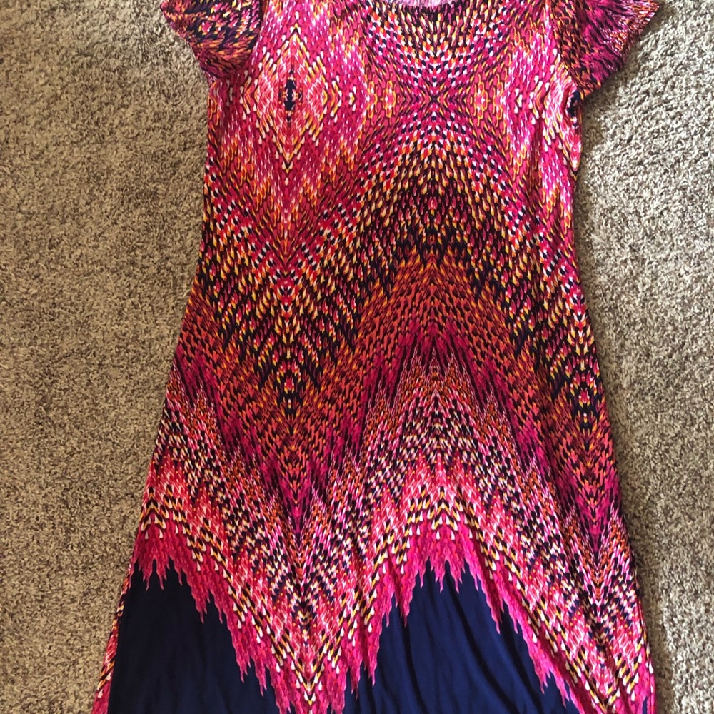 Vibrant and colorful dress